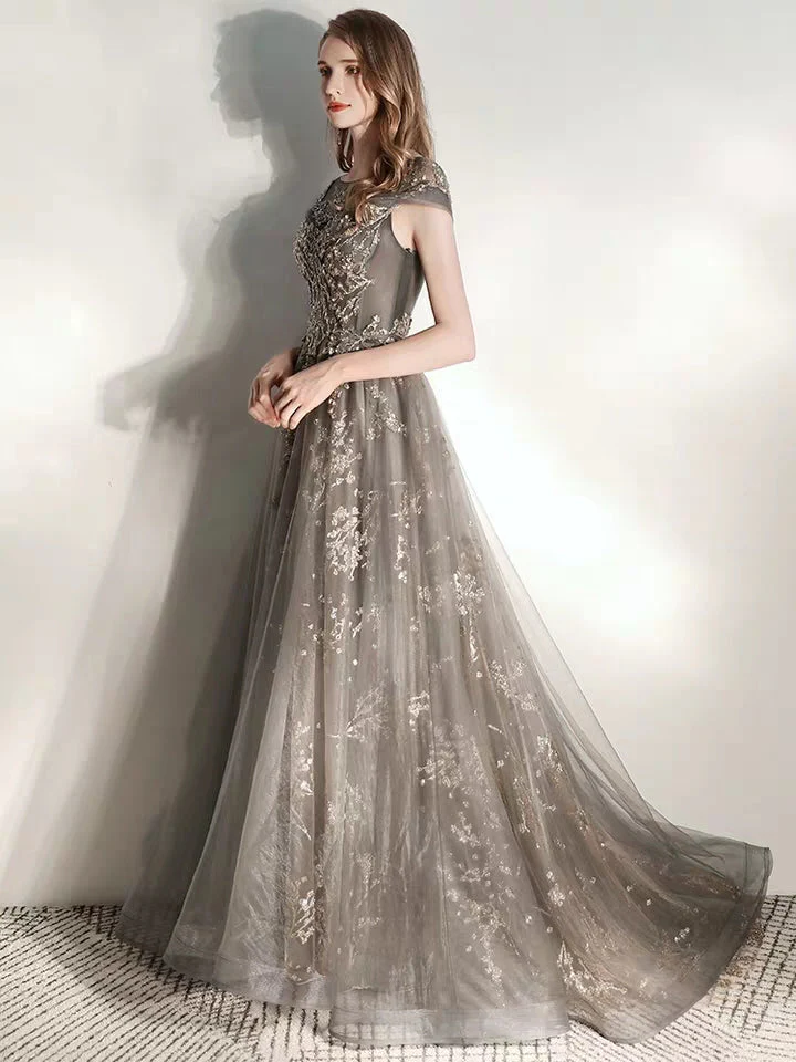 Annual party evening dress skirt female banquet new temperament temperament queen winter party high-end dress ladies | Amehandmadesg - Image 5