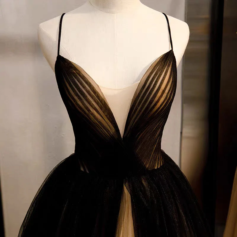 Banquet evening dress long skirt women new black show thin usual can wear the annual fairy temperament birthday dress - Image 3