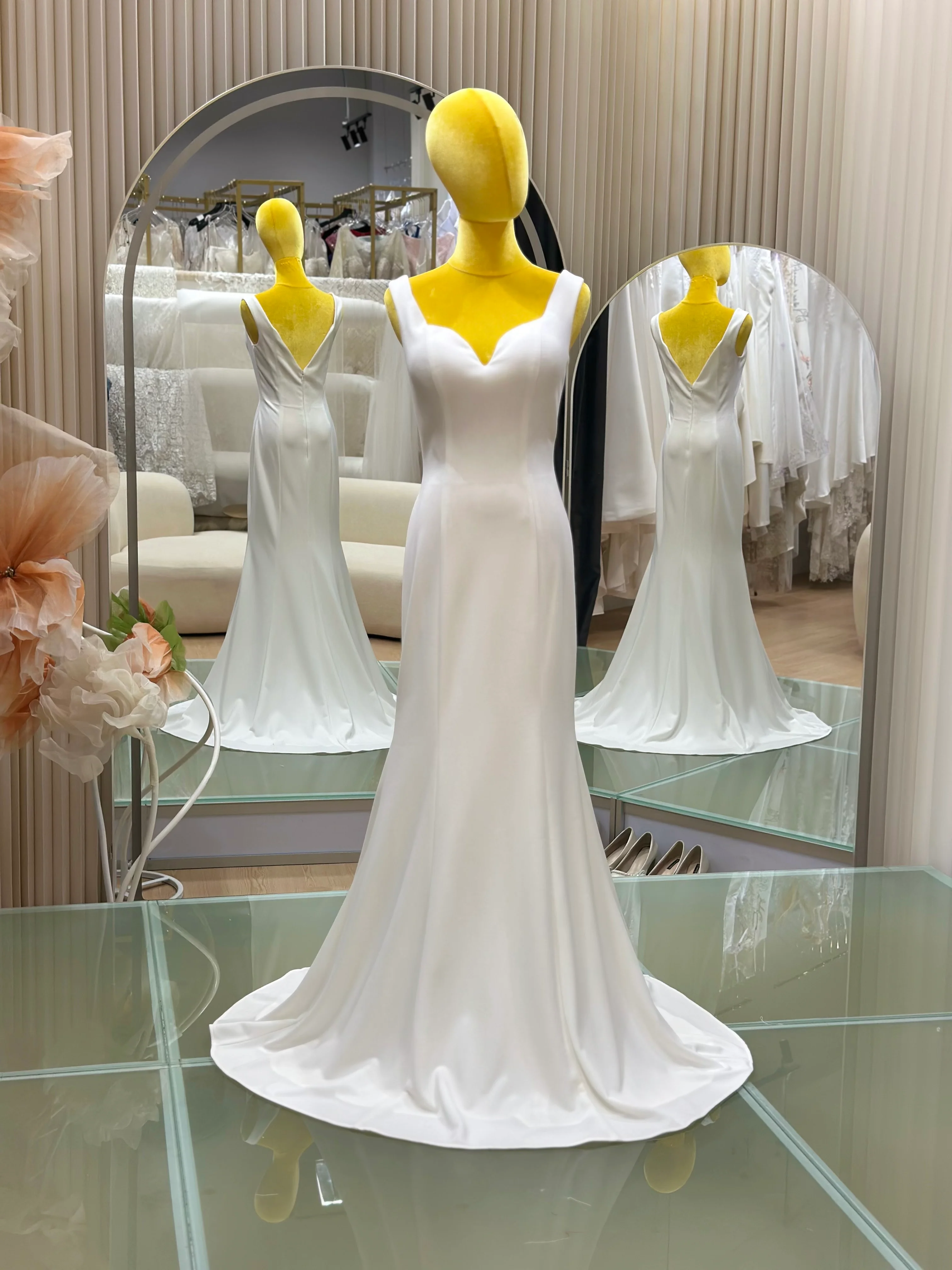 Serenity Pleated Bridal Gown | Ready-to-Wear - Image 2