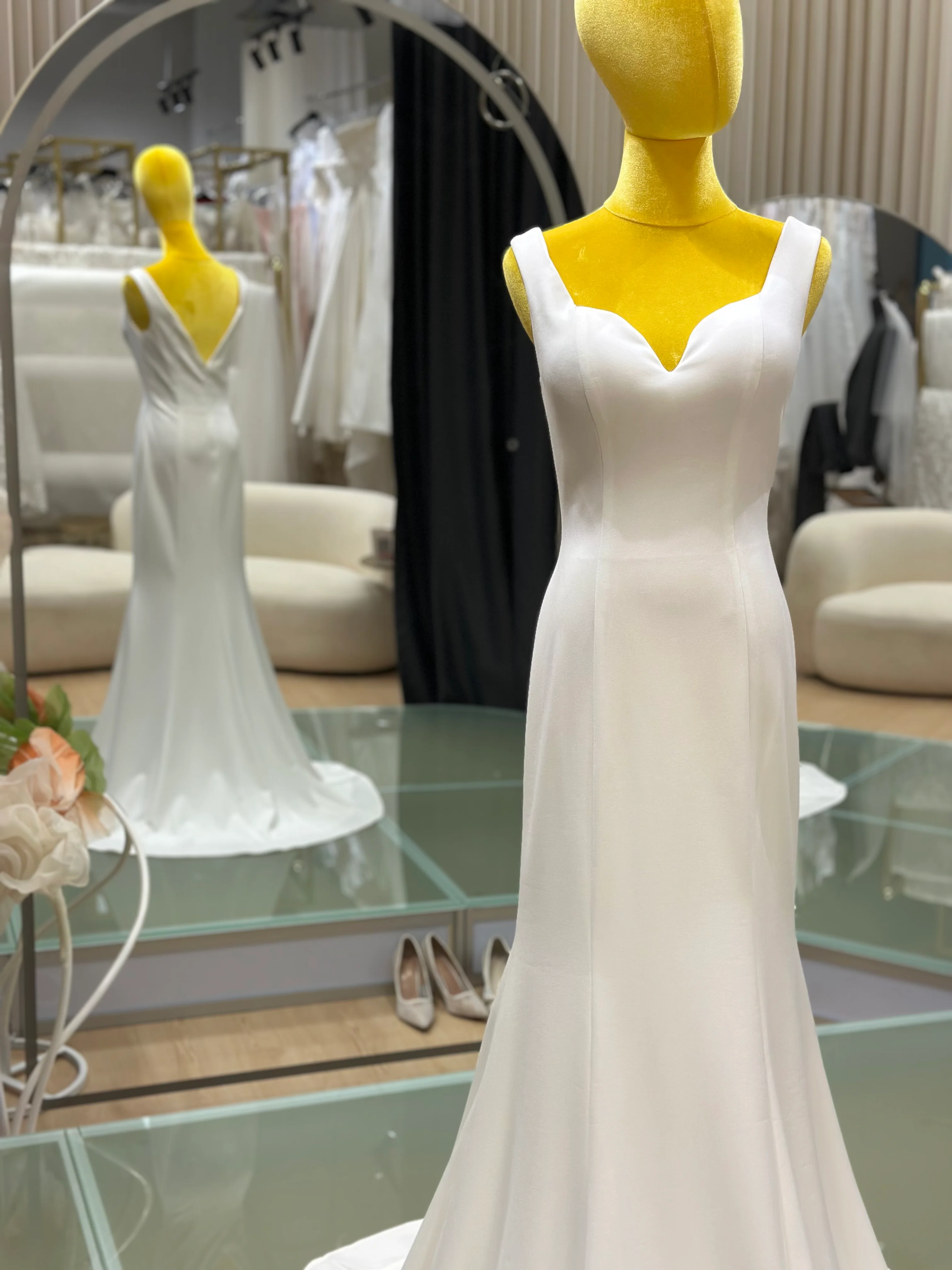 Serenity Pleated Bridal Gown | Ready-to-Wear - Image 3