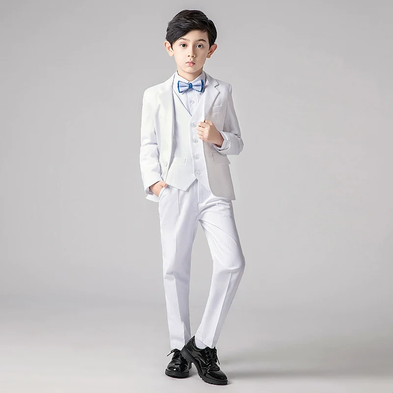 Boys  Vest Suit Set: Noble Cut Piano Performance - Image 15