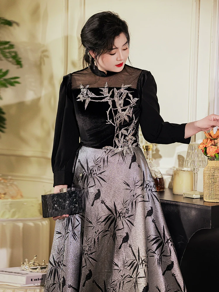 Cheongsam Evening Dress