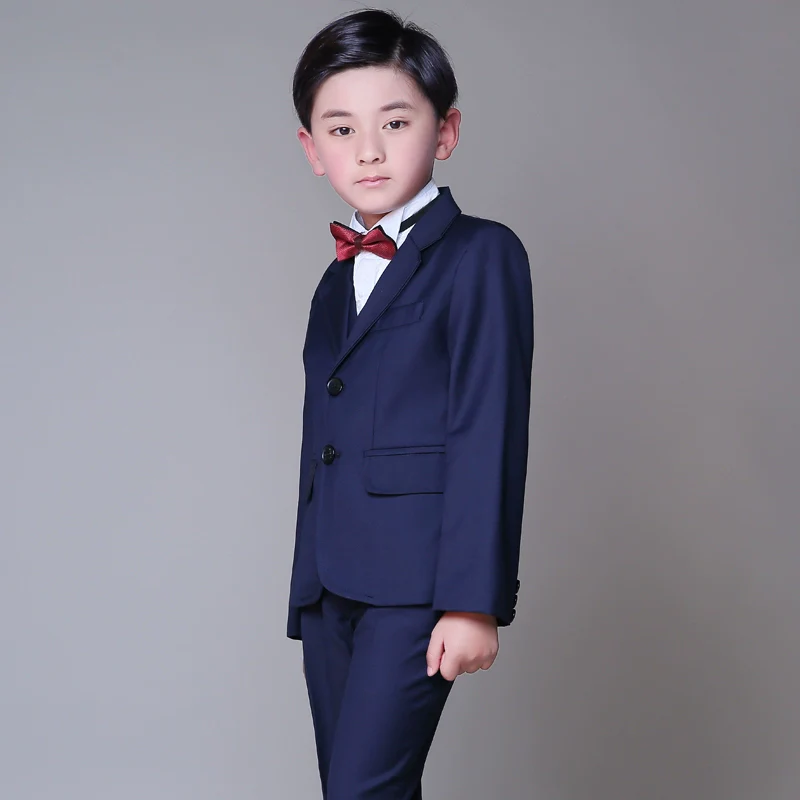 Classic Children's Suit Set: Korean Style Jacket for Flower Boys | Amehandmadesg - Image 3