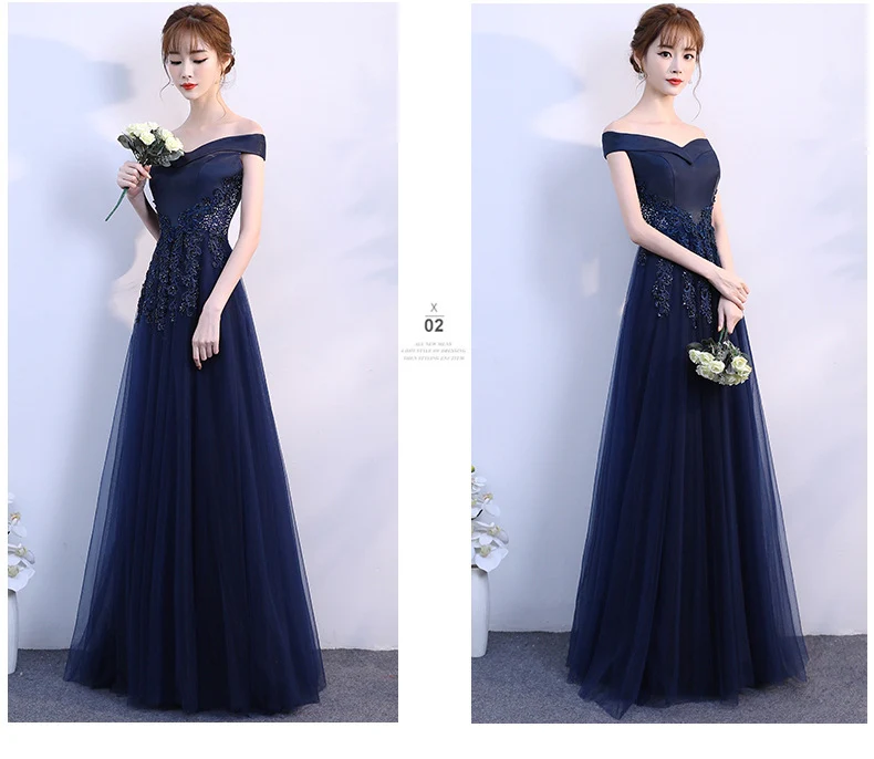 EG-SALE-AME-00115 Music student art exam dress skirt Bel Canto female vocal student broadcasting host long solo piano performance small - Image 4