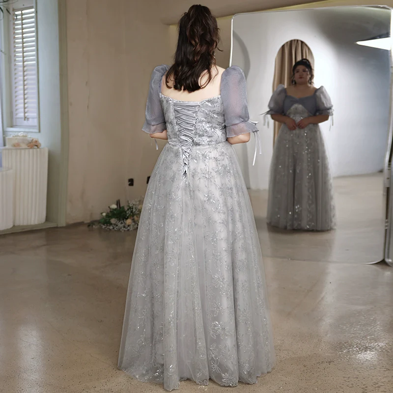 Elegant French Banquet Evening Dress - Image 4