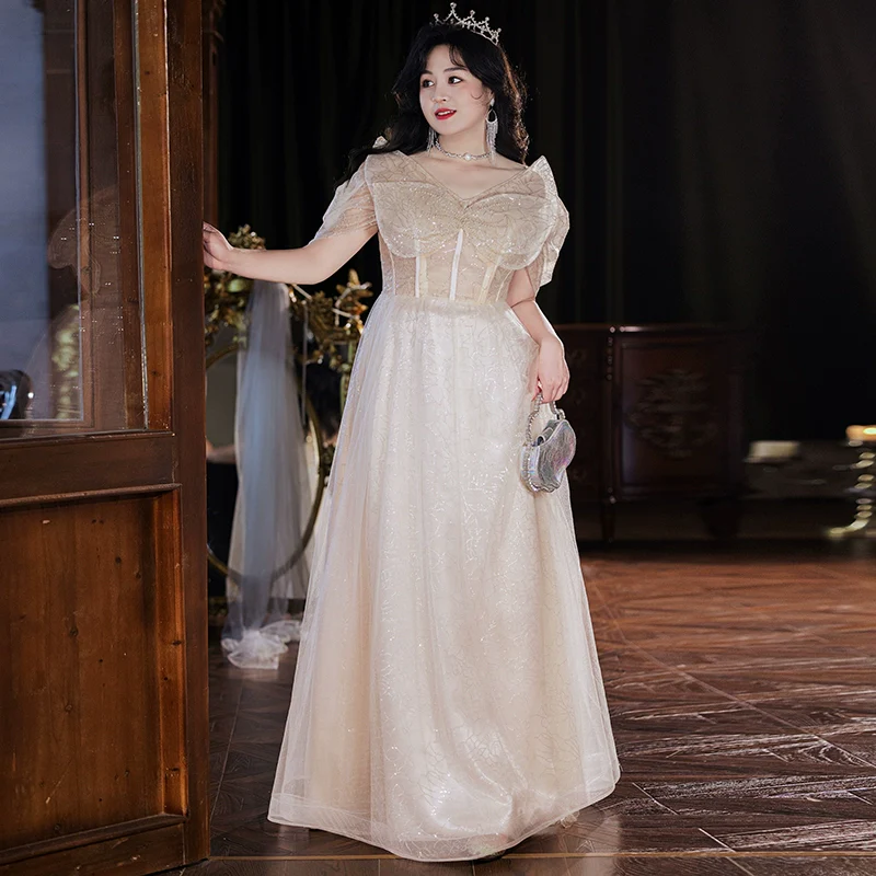 Elegant French Bridesmaid Dress - Image 2