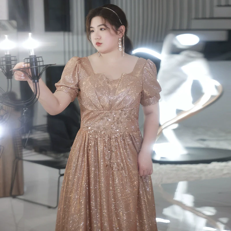 Elegant French Style Evening Dress - Image 2