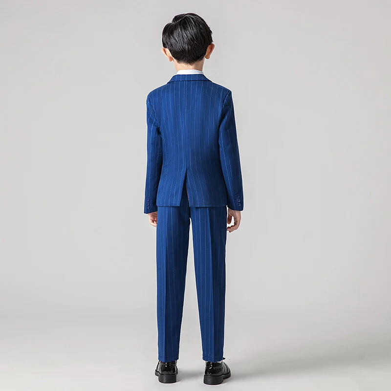 Elegant Vest Suit Set: Boys' Piano Performance & Flower Boy Outfit - Image 5