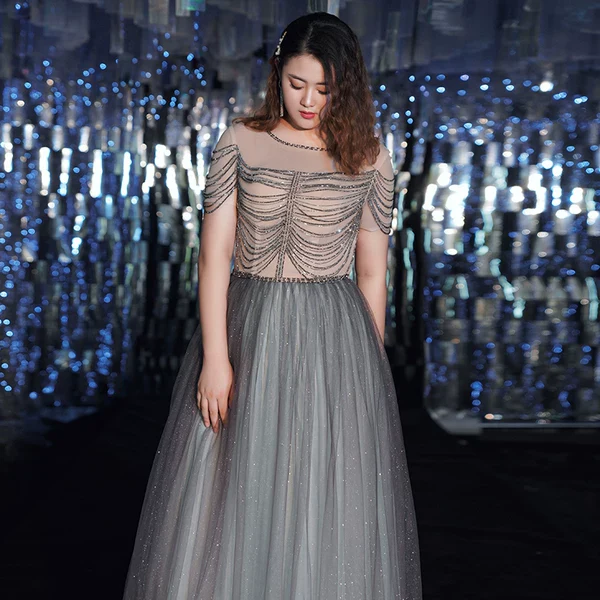 Elegant Wedding Evening Dress - Image 4