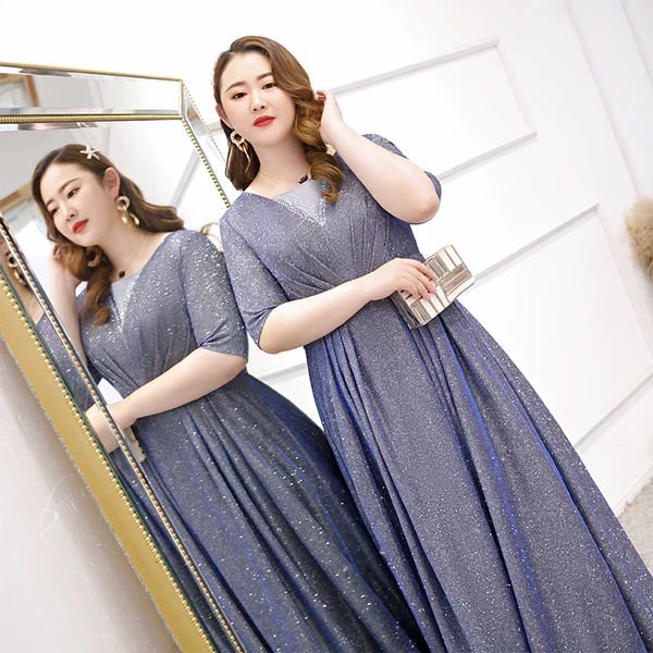 Elite Evening Gown Plus Size Fitted - Image 4