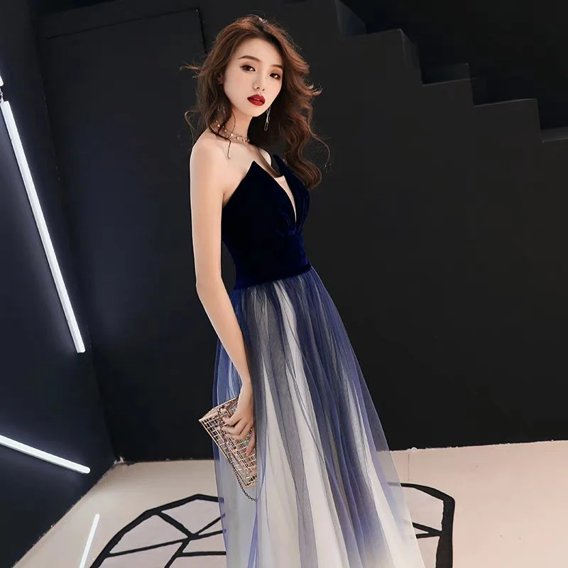 Evening dress skirt female new banquet noble elegant tube top sexy host party annual meeting cocktail dress - Image 5