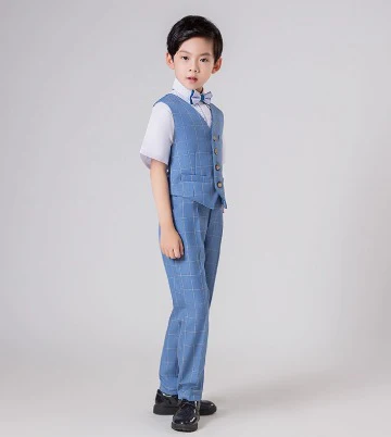 Flower Boy Vest Suit Set - Classic Children's Piano Costume - Image 4
