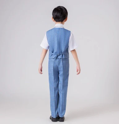 Flower Boy Vest Suit Set - Classic Children's Piano Costume - Image 5