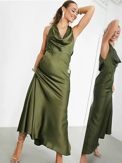 French Style Bridesmaid Dress - Image 3
