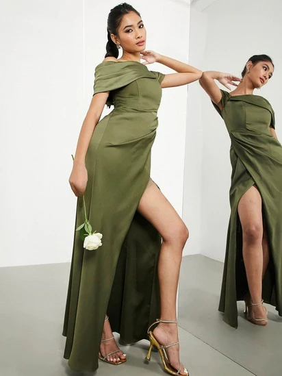 French Style Bridesmaid Dress - Image 8