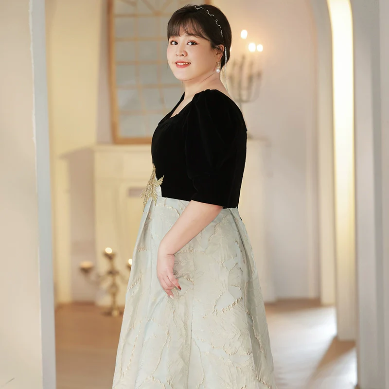 French Style Evening Dress | Amehandmadesg - Image 4