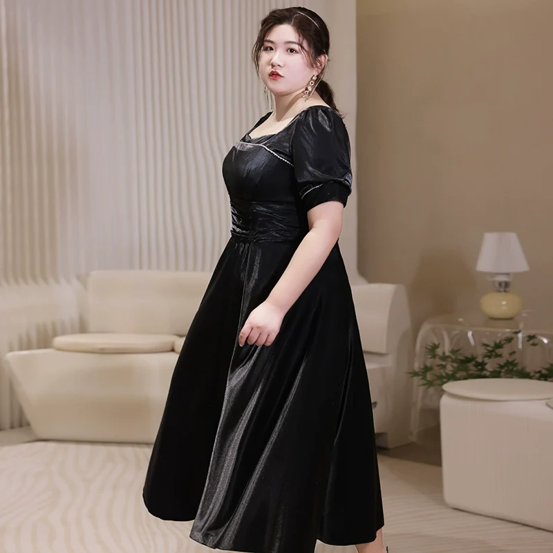 French Style High-Quality Evening Dress | Amehandmadesg - Image 2