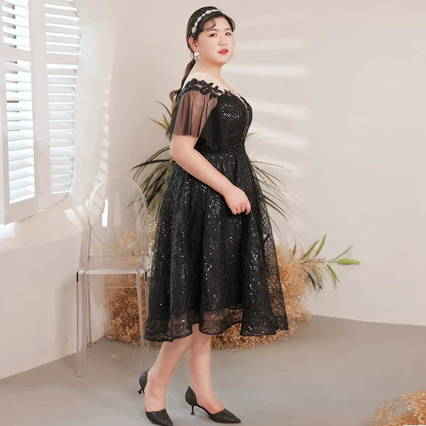 French Style Summer Evening Dress - Image 2