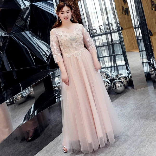 Fuchsia Bridesmaid Evening Dress - Image 2