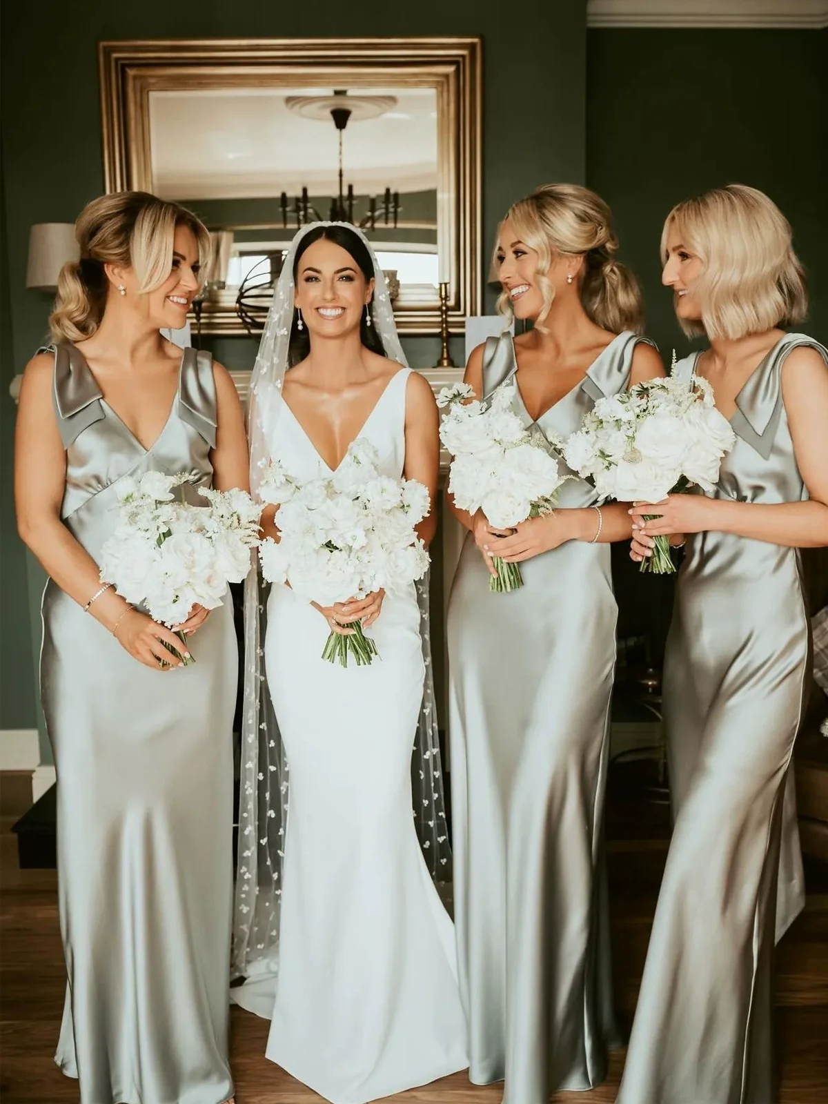 High End Wedding Bridesmaid Dress - Image 2