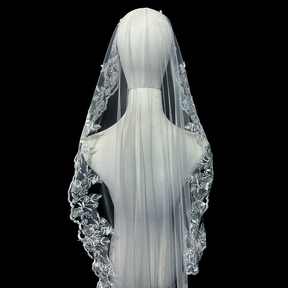 Lace Wedding Veil for Bride - Image 4