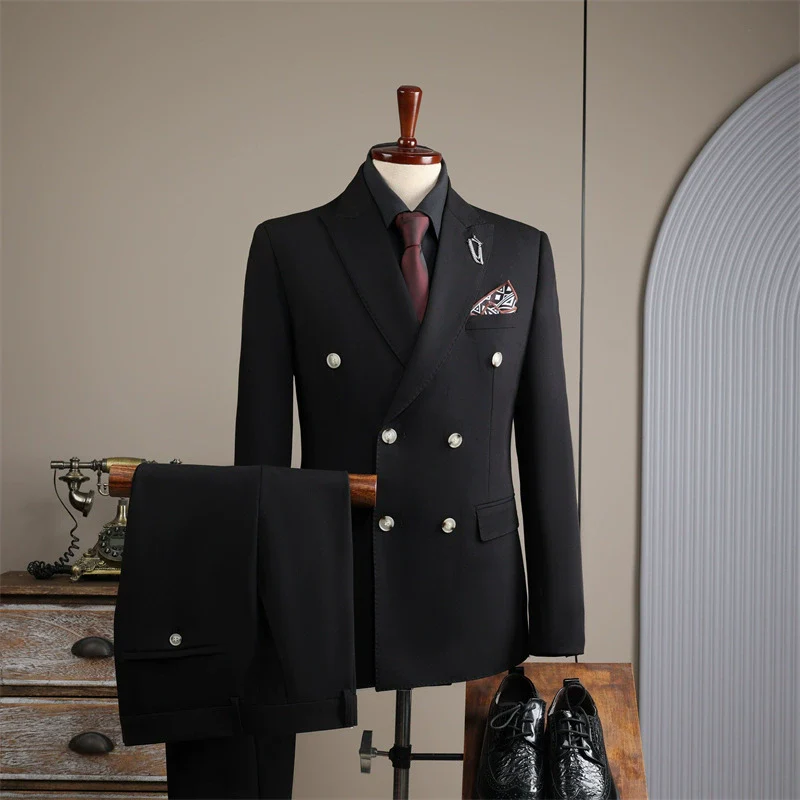 Men's 3 Piece Business Suit Set - Image 6