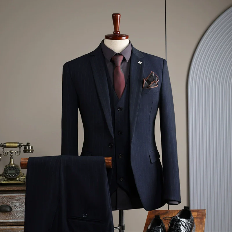 Men's 3 Piece Suit Set