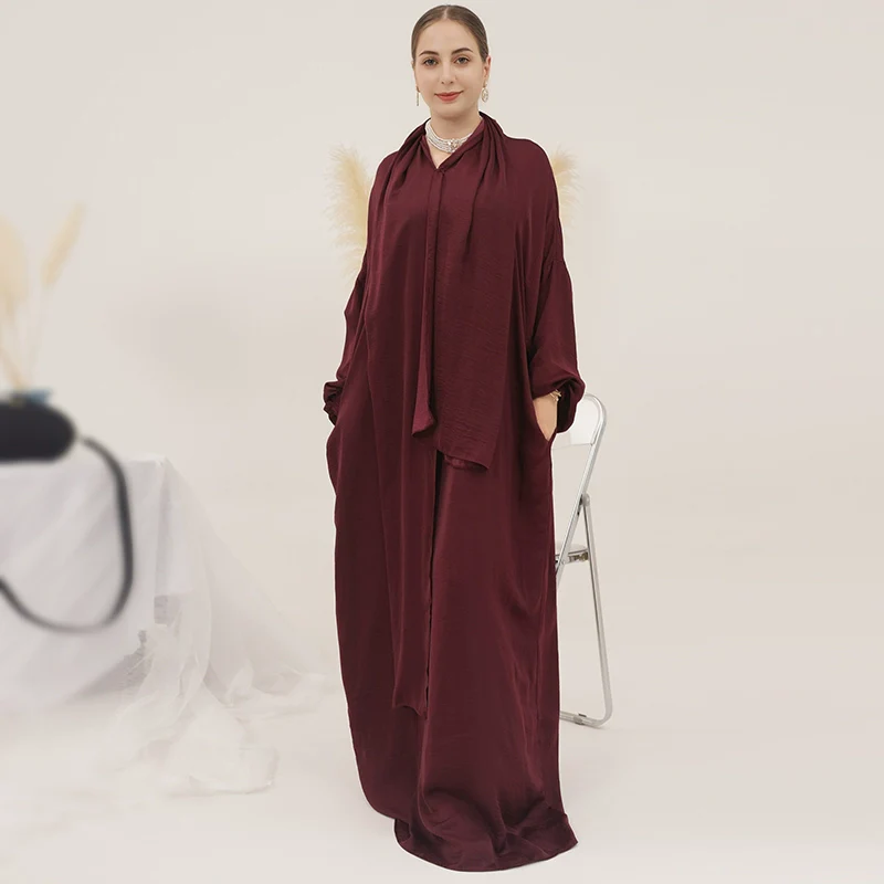 Retro Plus Size Loose Fit Sun Protection Long Skirt - Image 15
