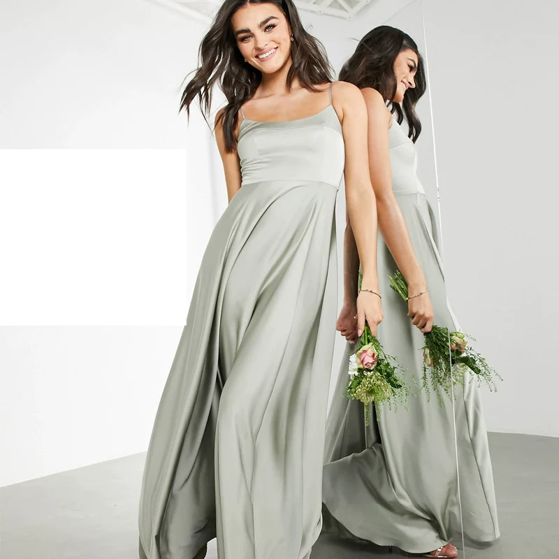 Silky Evening Dress High-Quality Style - Image 3