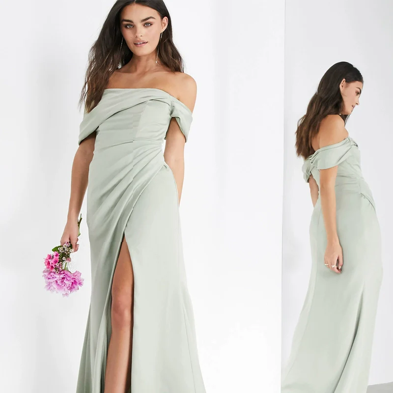 Silky Evening Dress High-Quality Style - Image 4