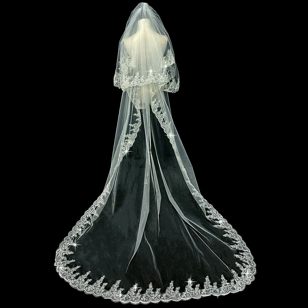 Wedding Veil Sequin Accessory - Image 3