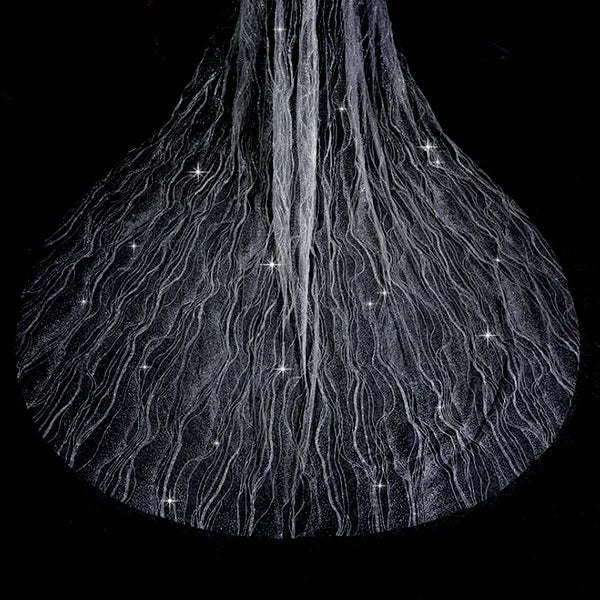 Wedding Veil Shining Galaxy 3.5M Long - Image 4